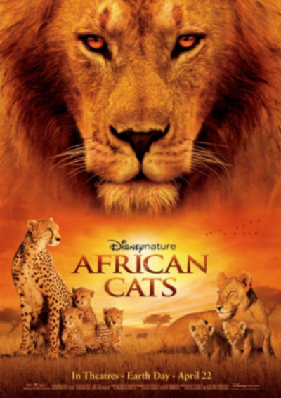 African Cats Film Poster